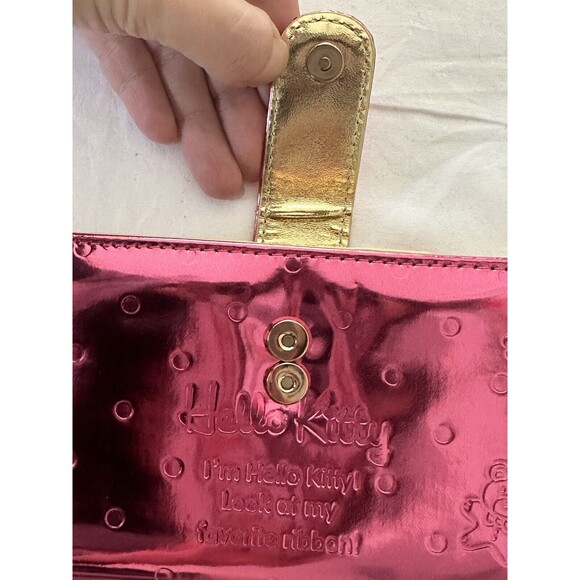 Rare! Vintage 2010 Hello Kitty Pink long phone Wallet Japan Only main image 9